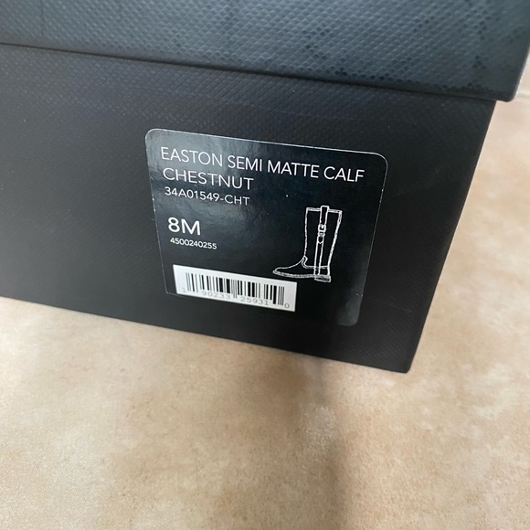 COACH Easton Chestnut Semi Matte Calf Boots - Picture 3 of 6